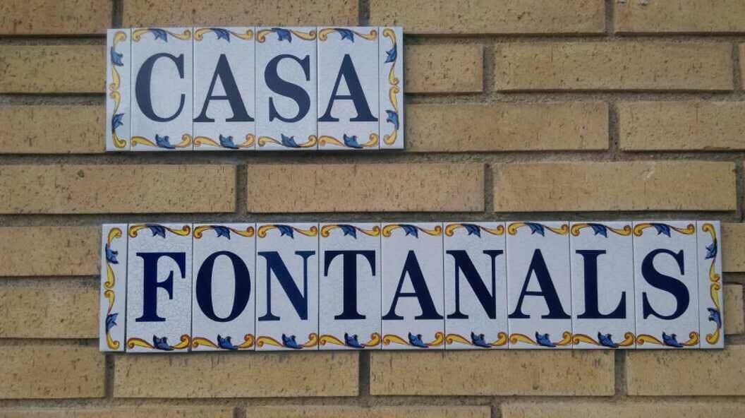 Casa Fontanals Villa Pla del Panades Exterior photo